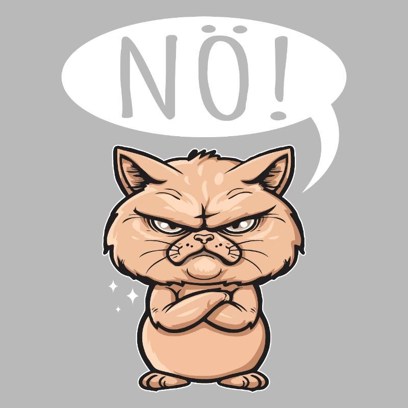Quelque chose comme non - le chat dit non