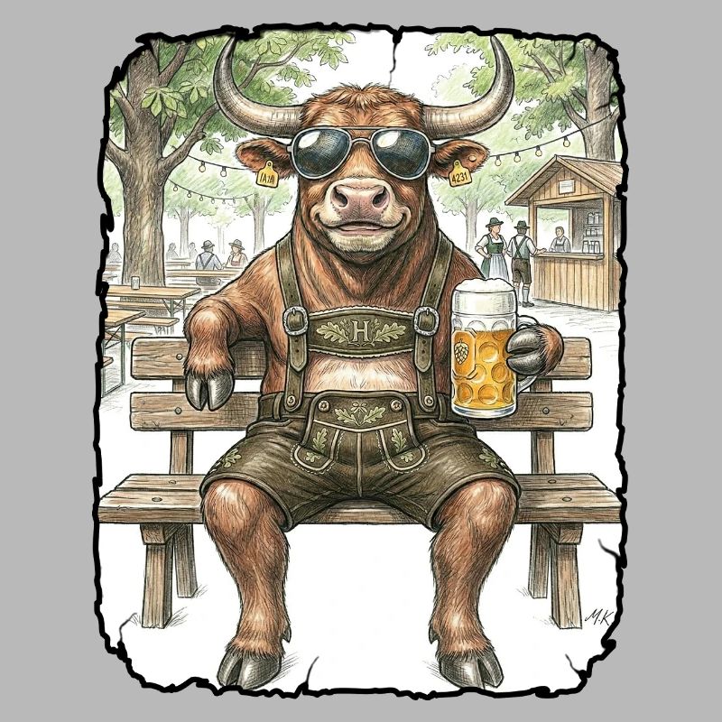 Stier Bulle Biergarten