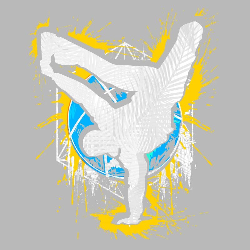 Breakdance Handstand Bboy - B-Boying Breakdancer