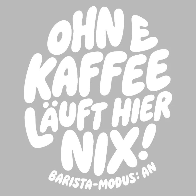 Nothing works here without coffee
