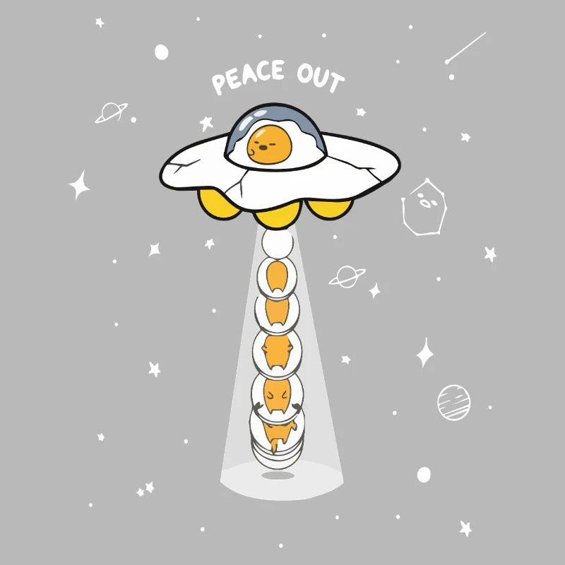 Peace Out UFO-Eier