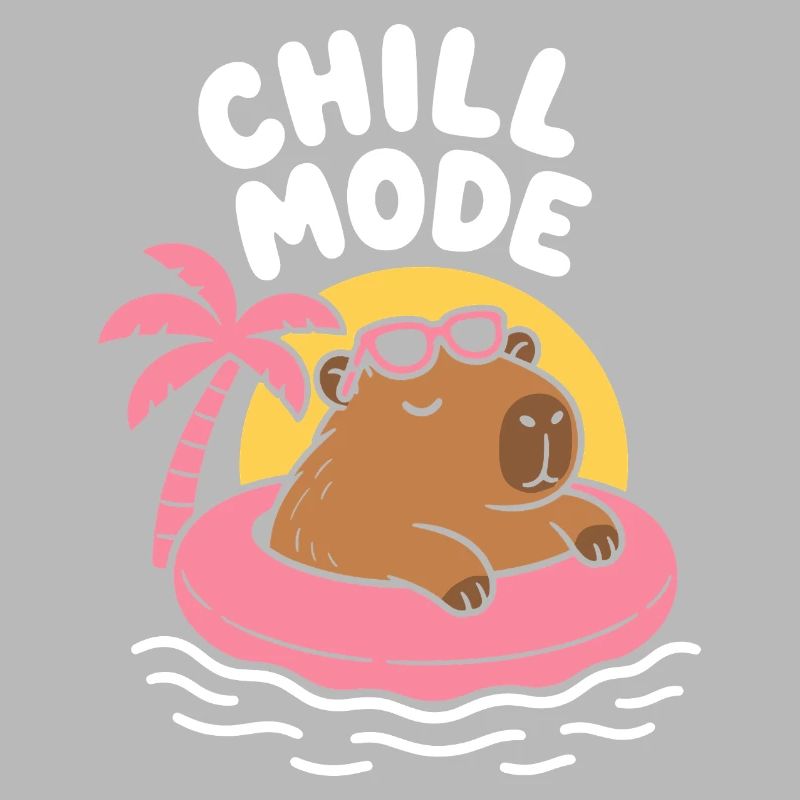 Chill Mode Floating Capybara