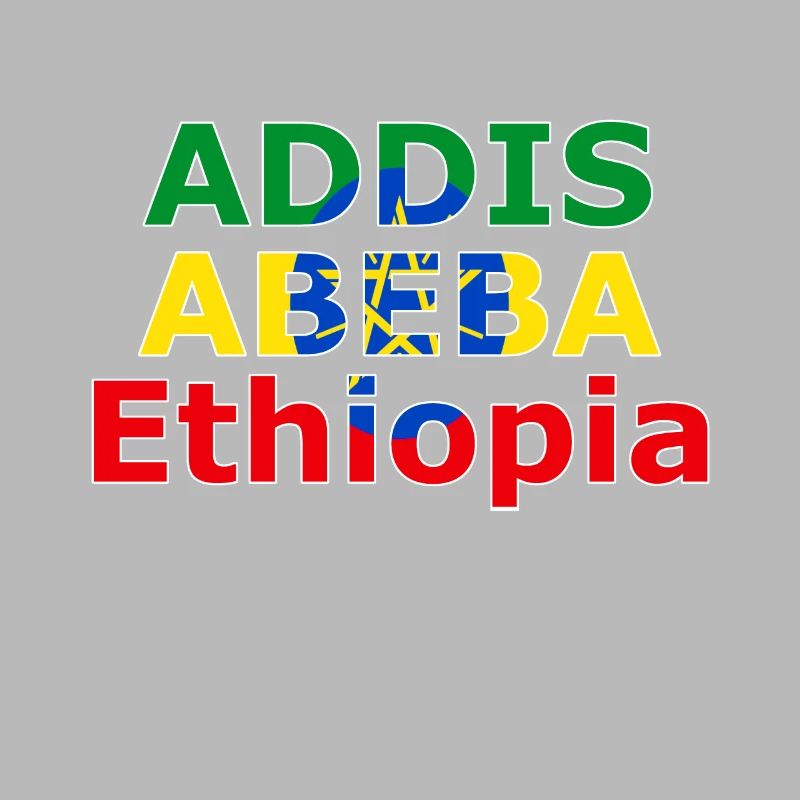 Addis Ababa Ethopia Farbdesign