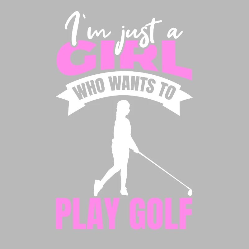 Golfer Mädchen