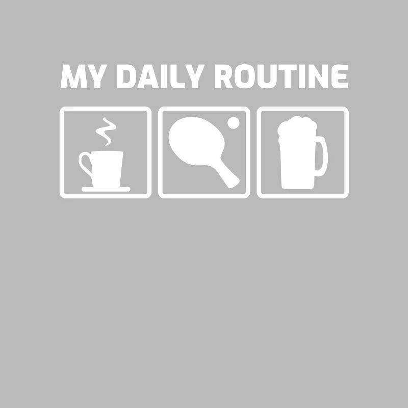 Routine de tennis de table