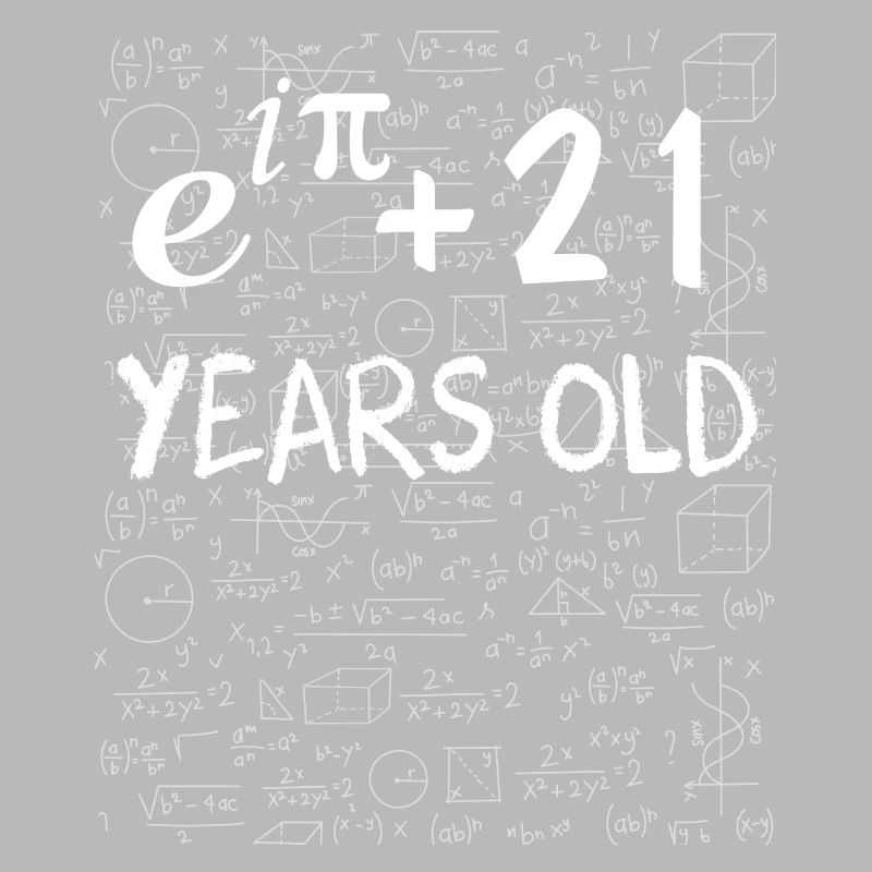 20th birthday 20 years Euler Identity math gift