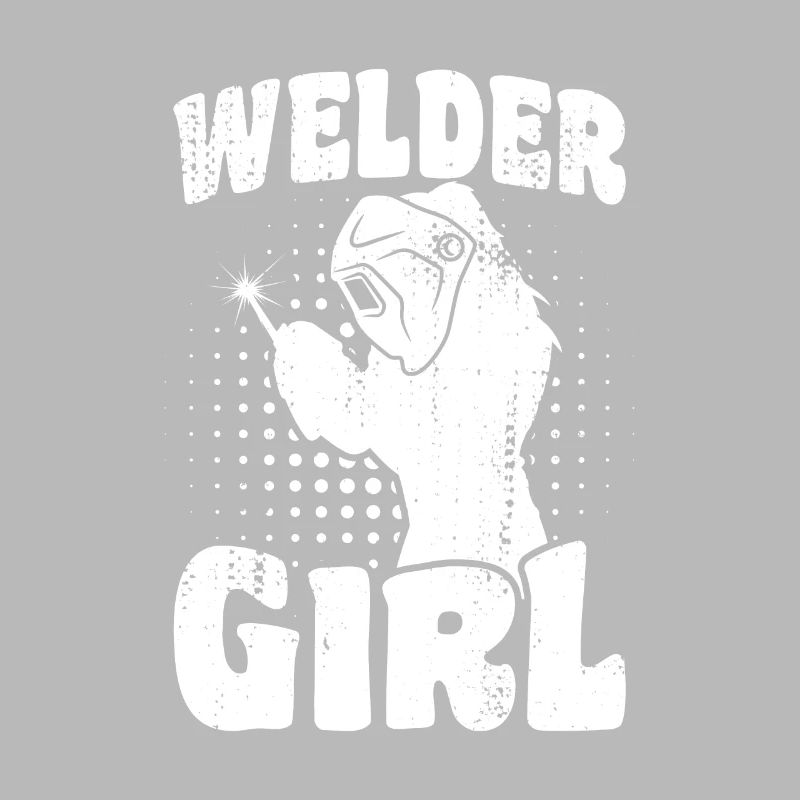 Schweißer Mädchen