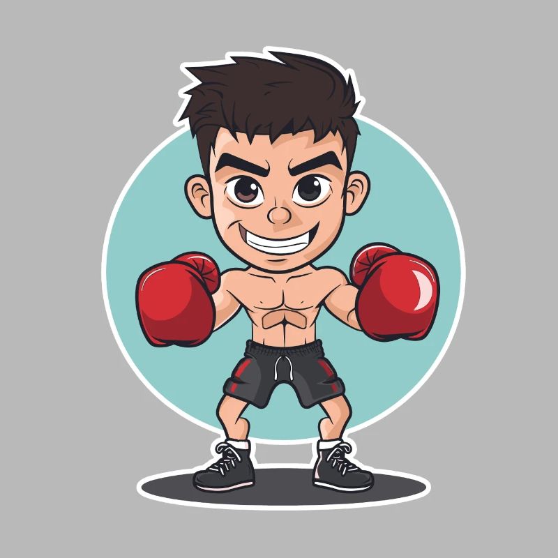 Boxer Comic Look