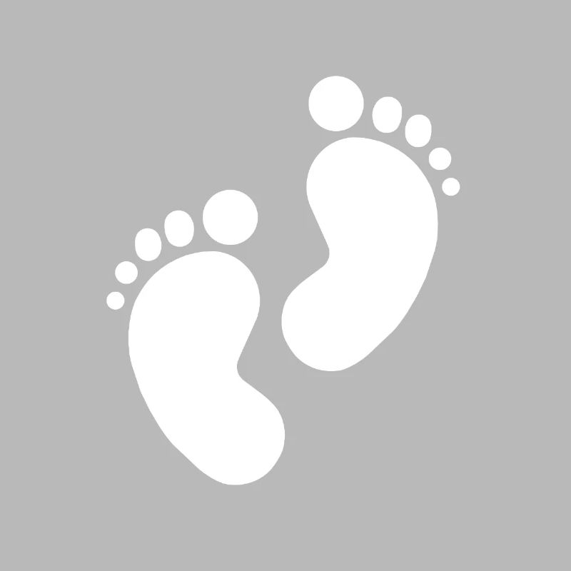 Empreinte de bébé, pieds de bébé