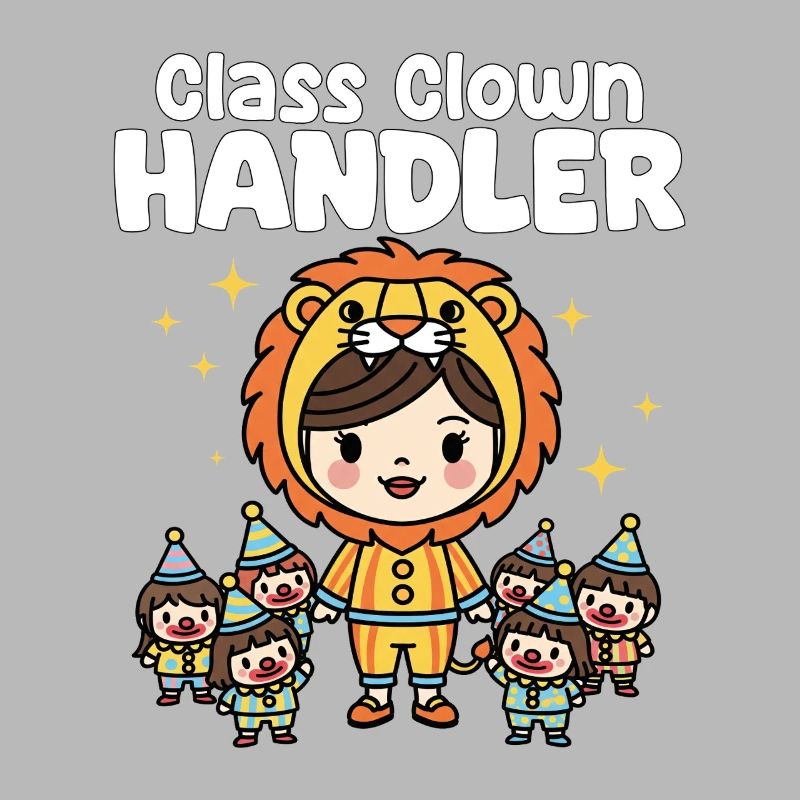 KLASSE CLOWN HANDLER - LEHRER GESCHENK
