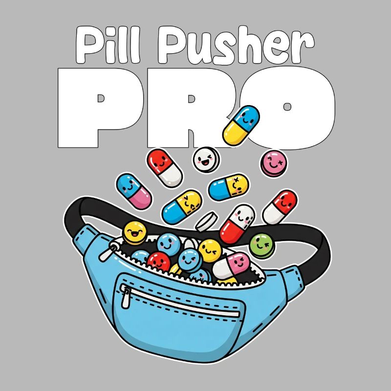 PILL PUSHER PRO - KRANKENSCHWESTER GESCHENK