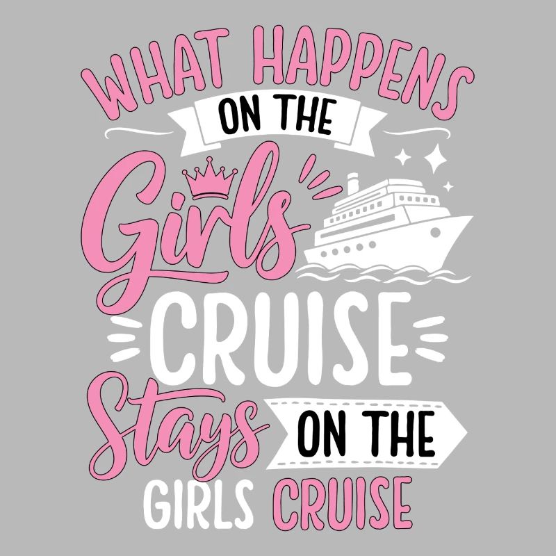 Mädchen Kreuzfahrt Spruch Design
