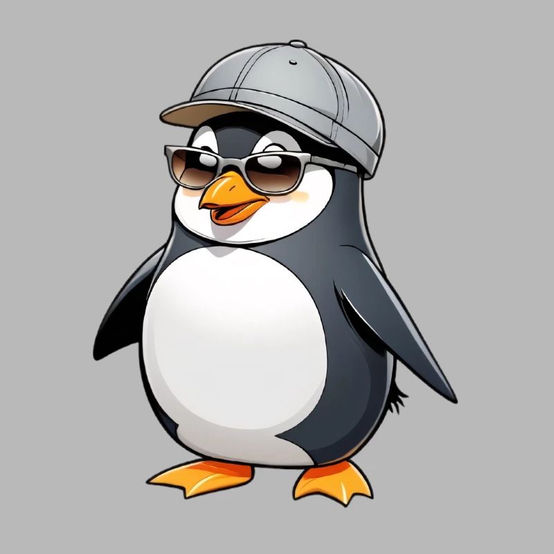 Cool Pingu mit Style