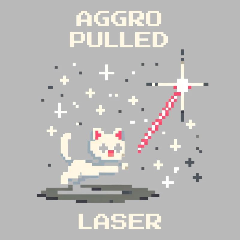 Aggro Drawn: Laser | Cat play instinct