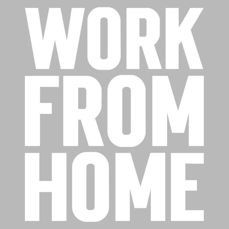 Work from home motivating tee