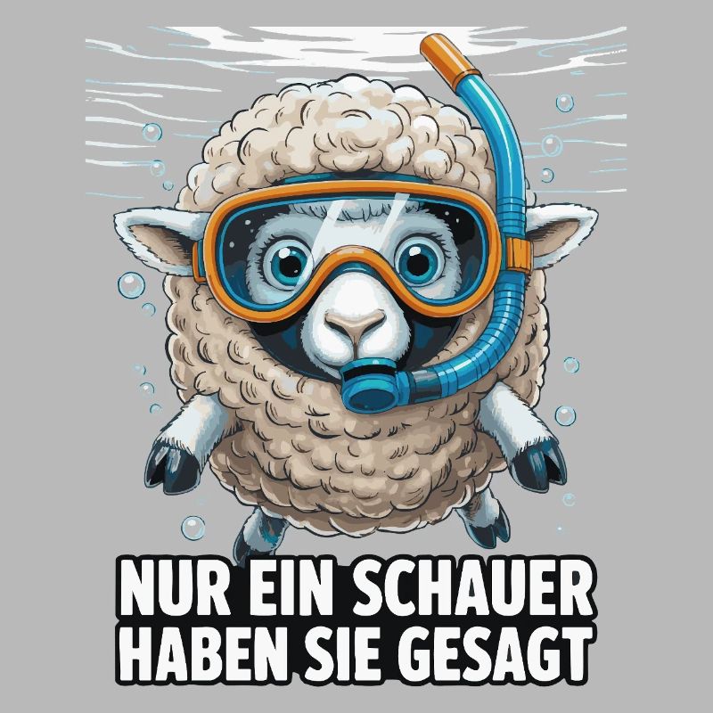 Nur ein Schauer – Lustiges Schaf Design