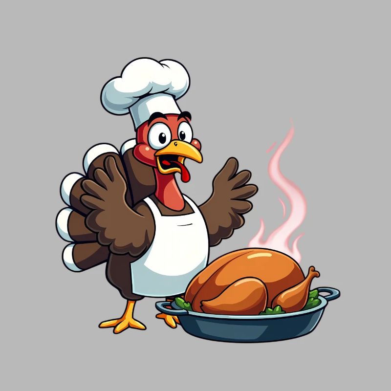 Cuisinier de dinde de Thanksgiving