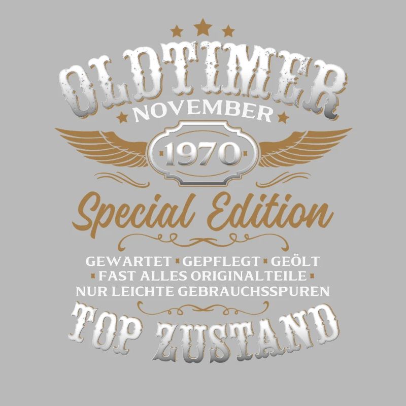 55. Geburtstag Geschenk Oldtimer November 1970