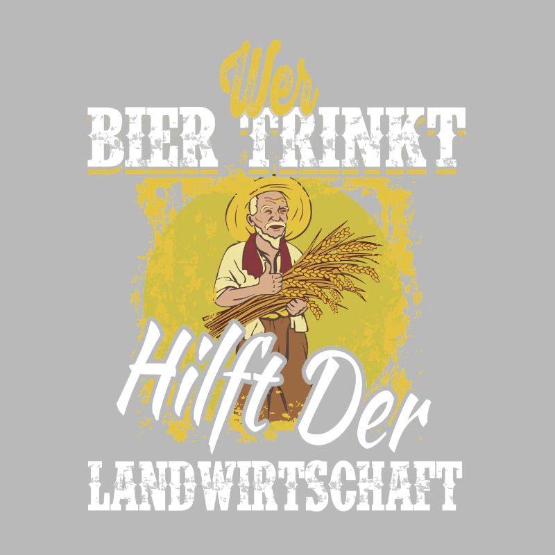When Beer Drinks Helps Agriculture / Saying