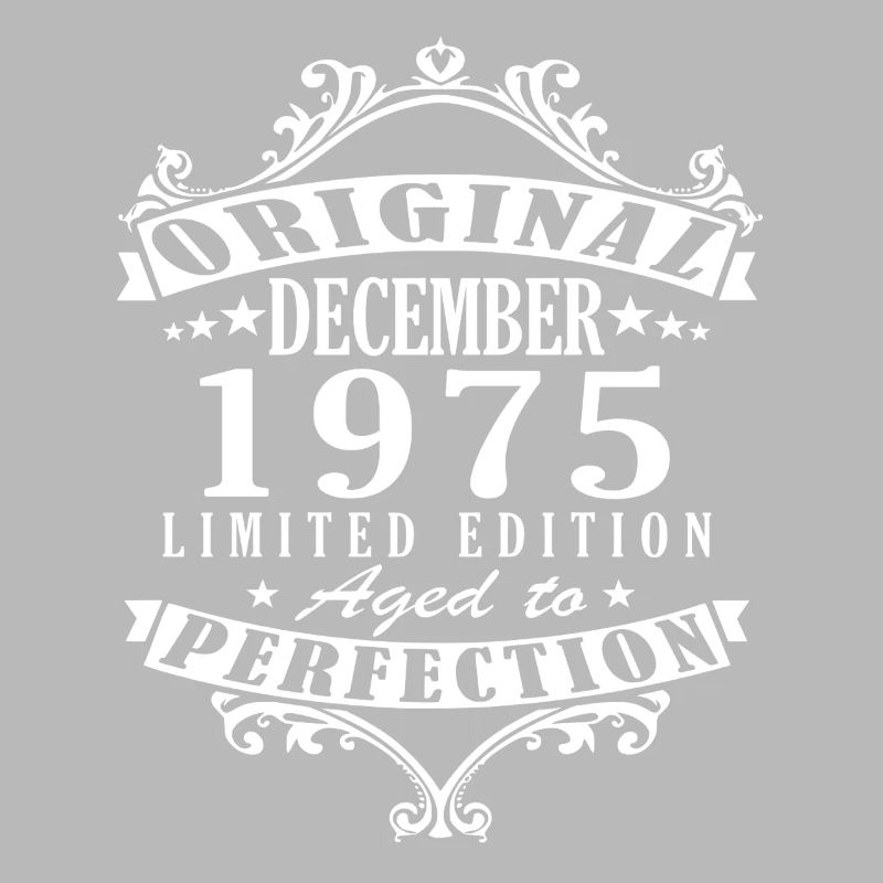 Dezember 1975 Jubiläum 1975 Legenden Dezember