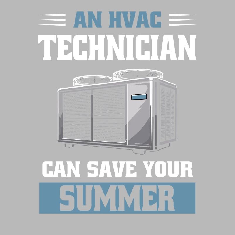 Funny HVAC Technician Design Cold Heat Engineering