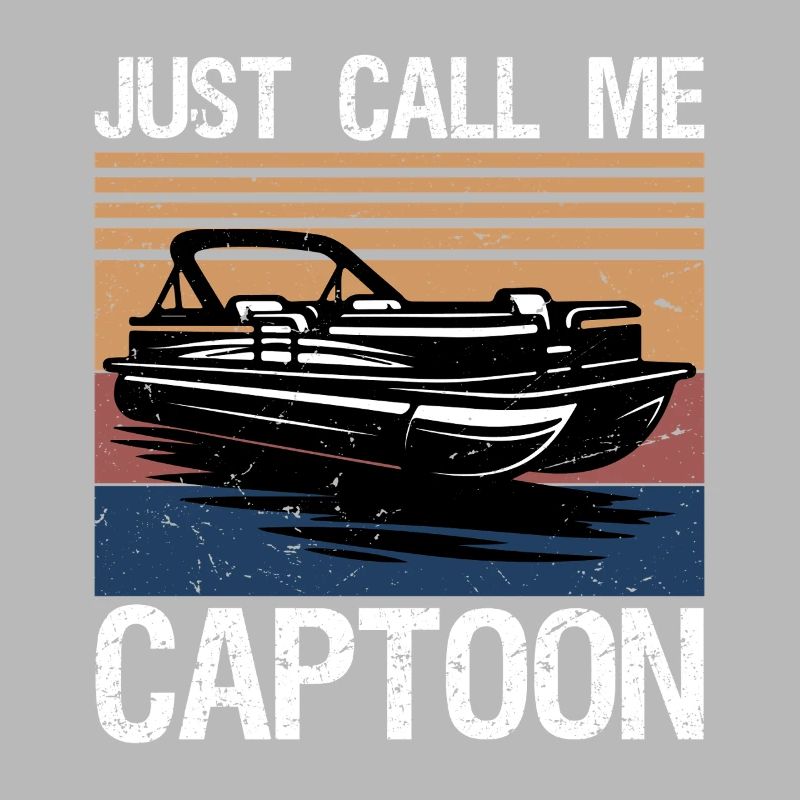 Appelez-moi simplement capitaine drôle de bateau ponton