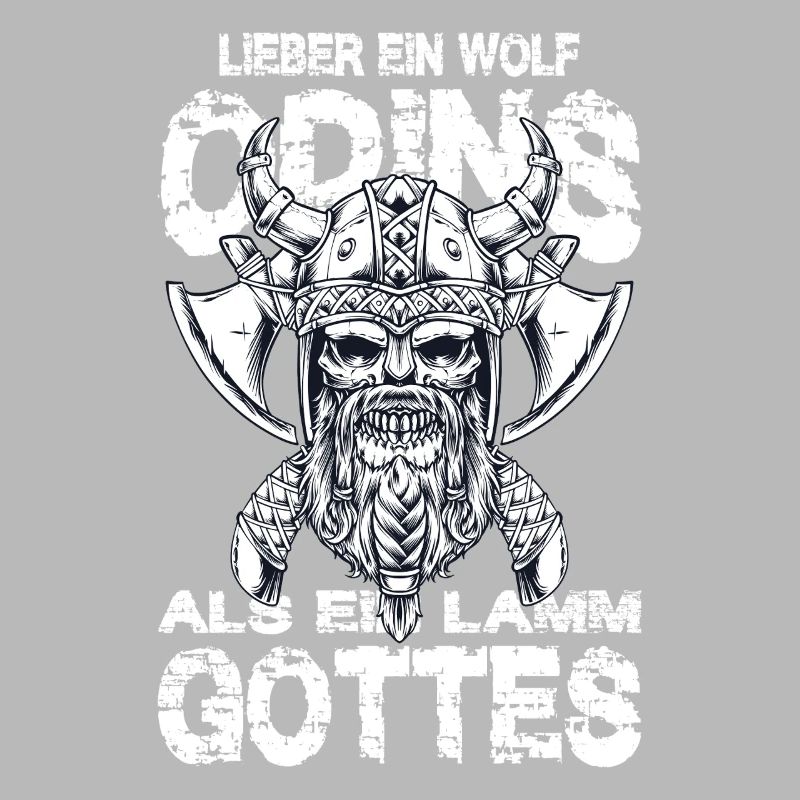 Lieber Ein Wolf Odins Als Ein Lamm Gottes Wikinger