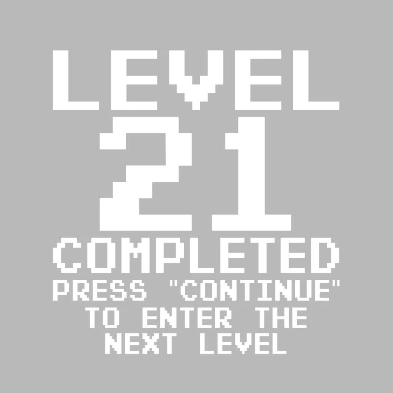 Level 21 Completed Pixel Quest