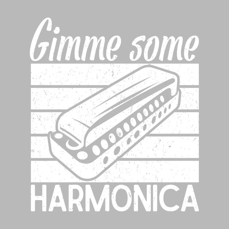 Musicien d’harmonica Donne-moi un peu d’harmonica