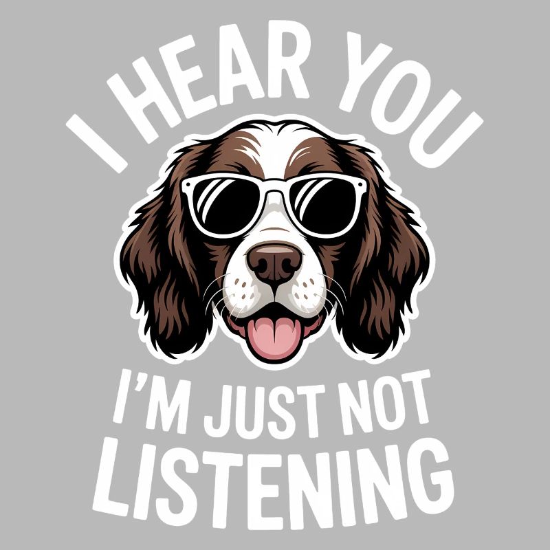 English Springer Spaniel Sprüche Hunde Geschenk