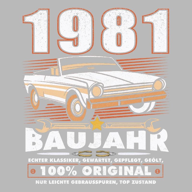 Geburtstag - Oldtimer 1981