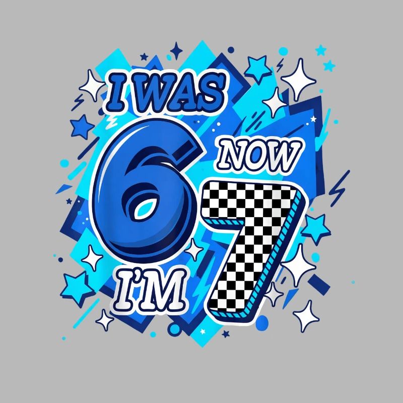 Six Seven Blue Checkered 67
