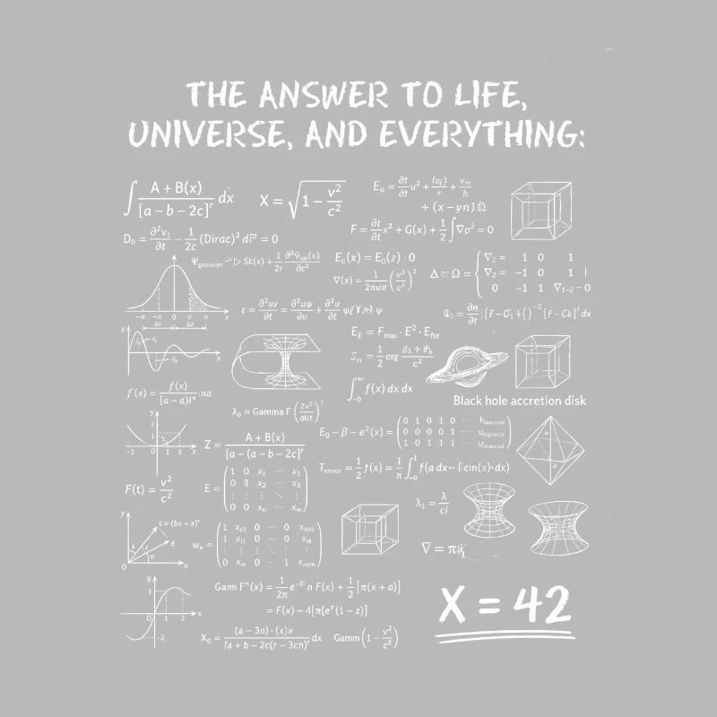 The Answer to Everything – Science Nerd Design