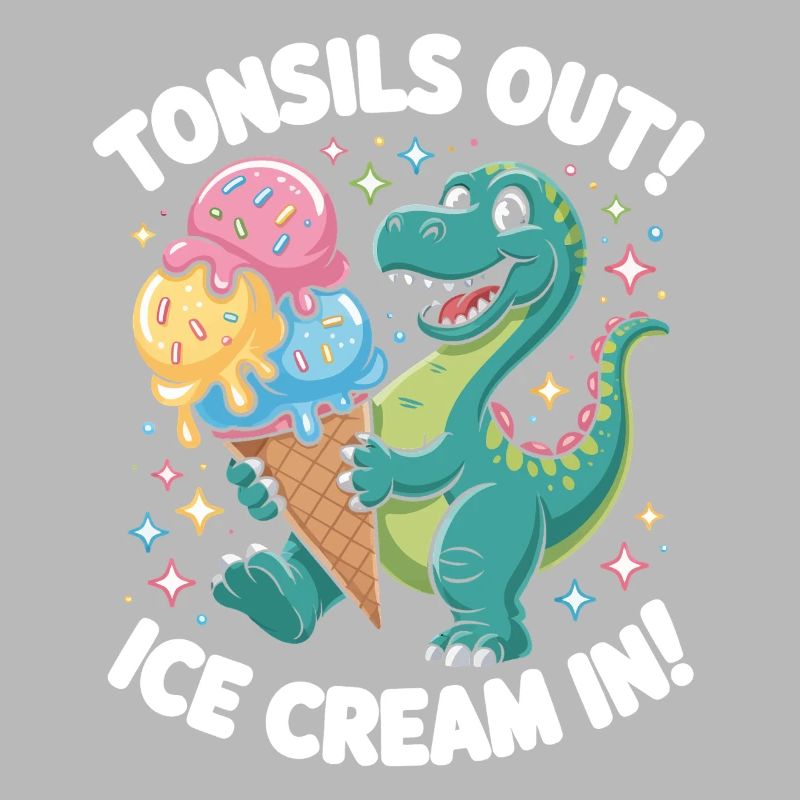 T Rex Eiscreme Jubel