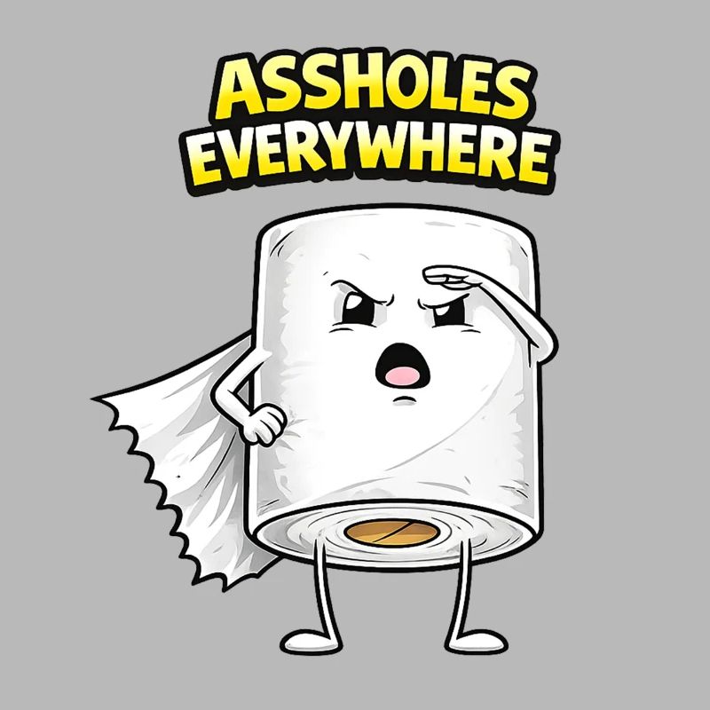 Assholes Everywhere Comic Design