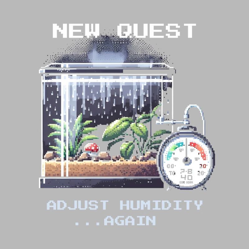 Neue Quest: Luftfeuchte regeln | Terrarium