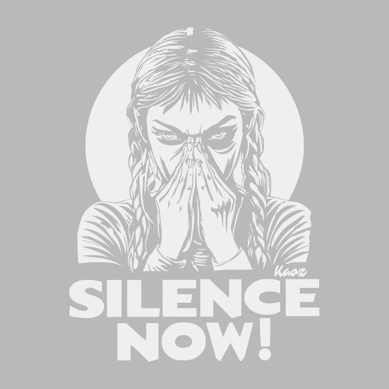 Silence Now Face Emblem