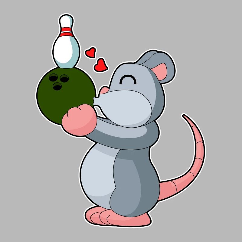 Maus Bowling Bowlingkugel Pin