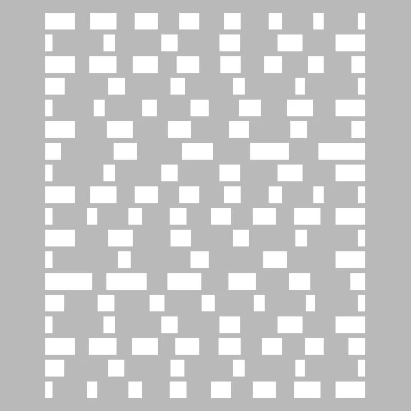Pixel Grid Monochrom