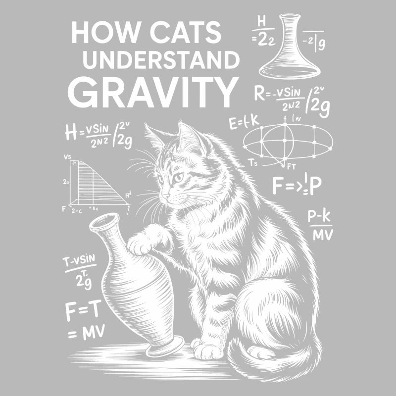 Physik Katzen Sprüche Mathe Witz Physik Geschenk