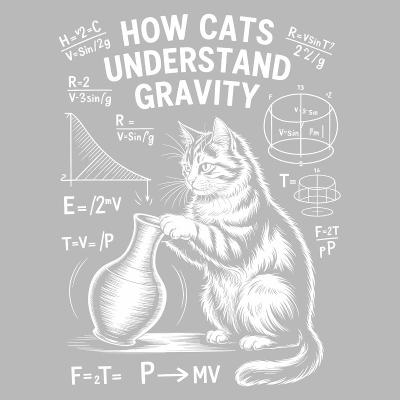 Physik Katzen Sprüche Mathe Witz Physik Geschenk