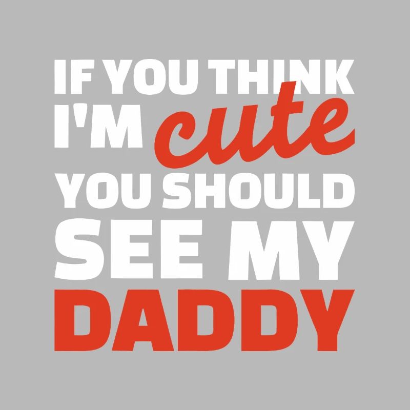 Papa Cute Bold Typography Tee