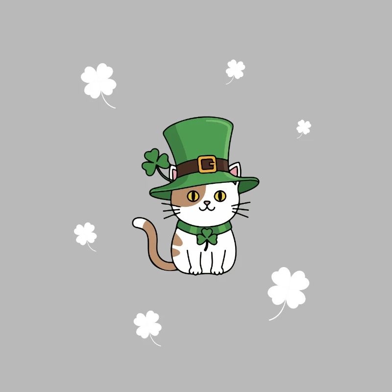 Chat de la Saint-Patrick