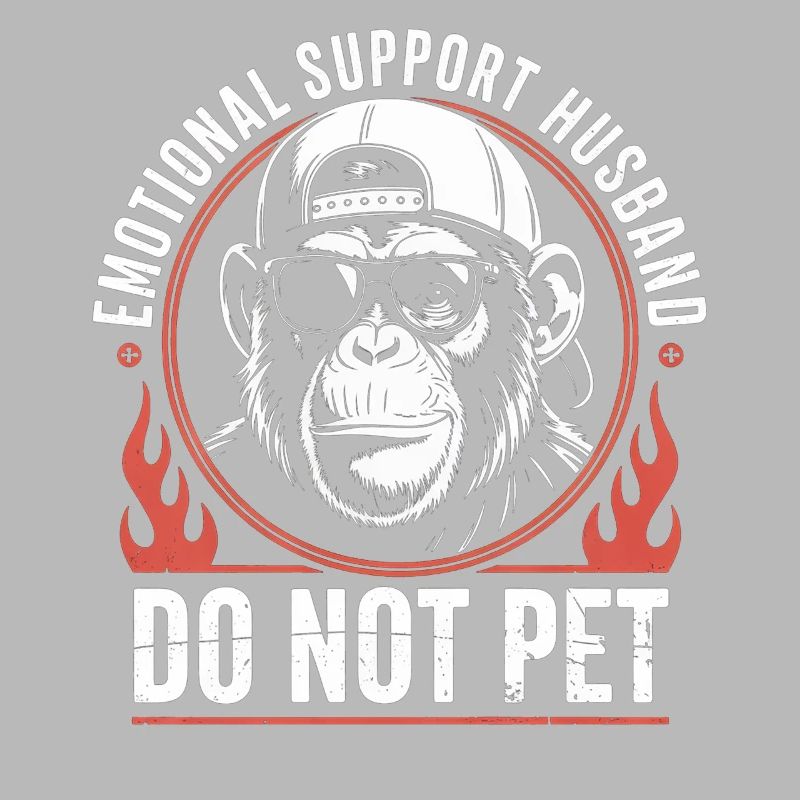 Emotional Support Monkey Do Not Pet
