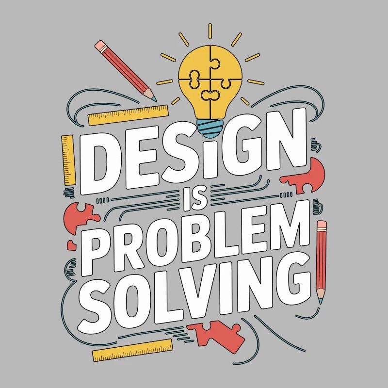 Designer Educator Design Is Problem Graphic Design