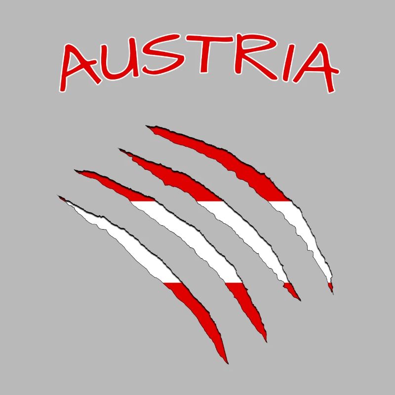Drapeau Autriche Griffe Autriche Autriche Drapeau Autriche au