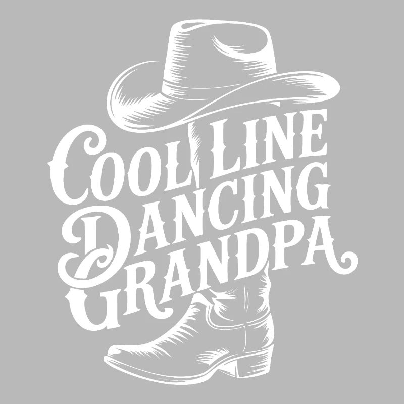 Line-Dancing Opa Cowboy