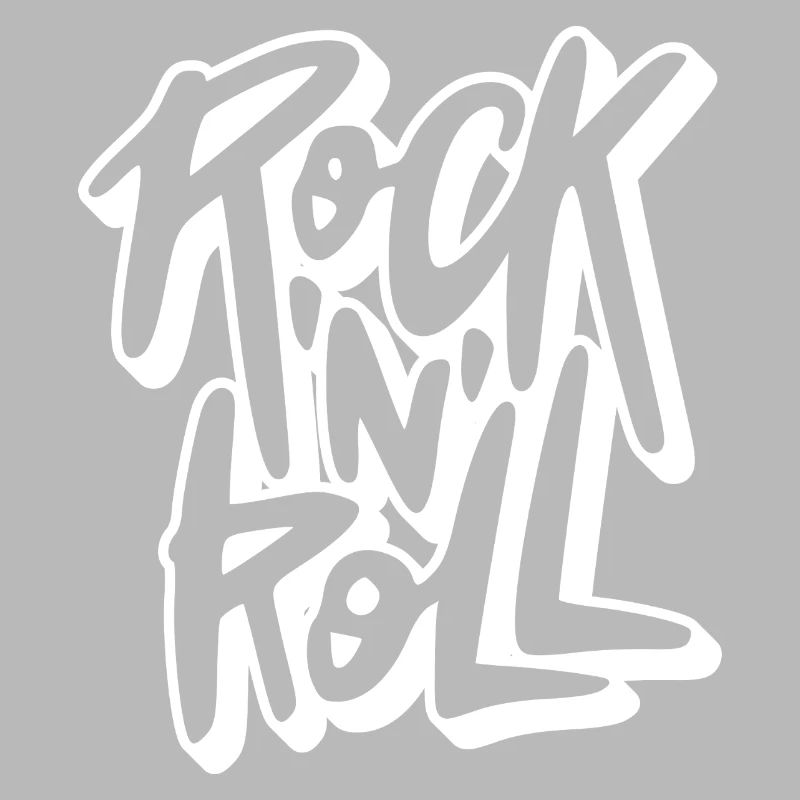 Rock 'n' Roll Graffiti-Text