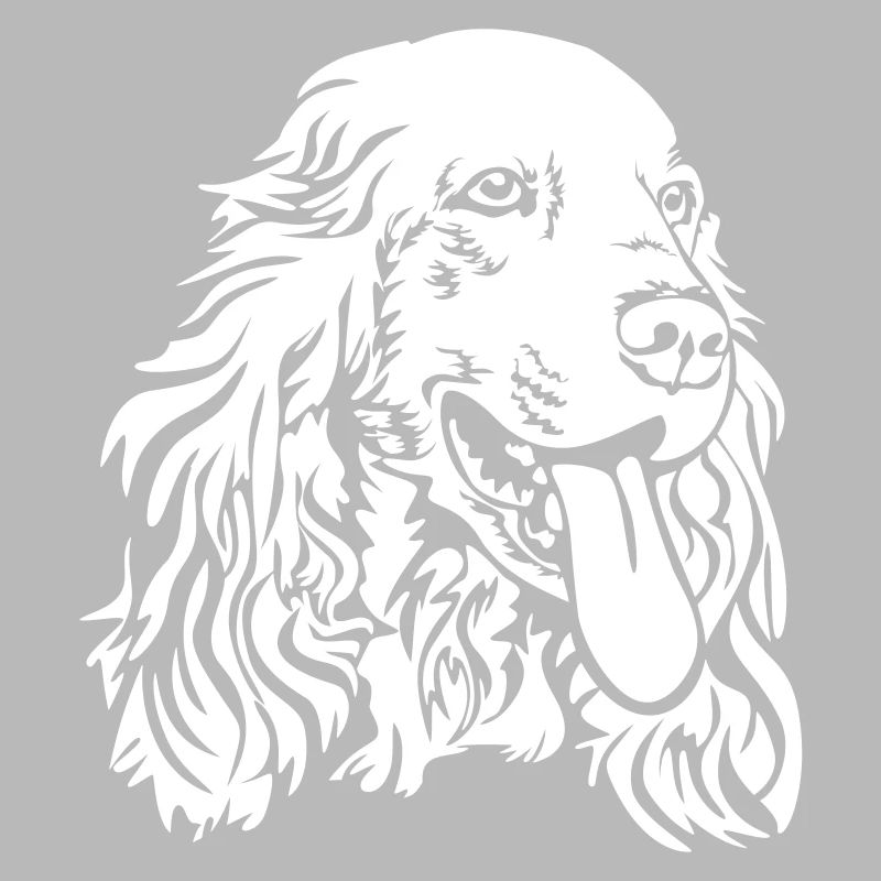 Cocker Spaniel Kopf "Black Edition"