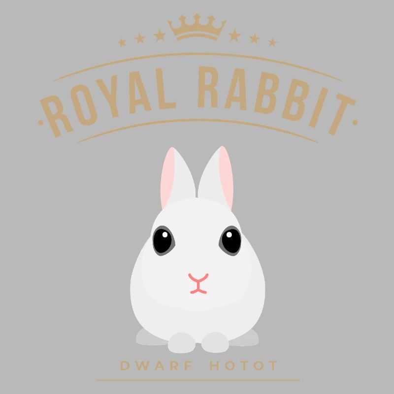 ROYAL RABBIT Dwarf hotot - Dwarf hotot
